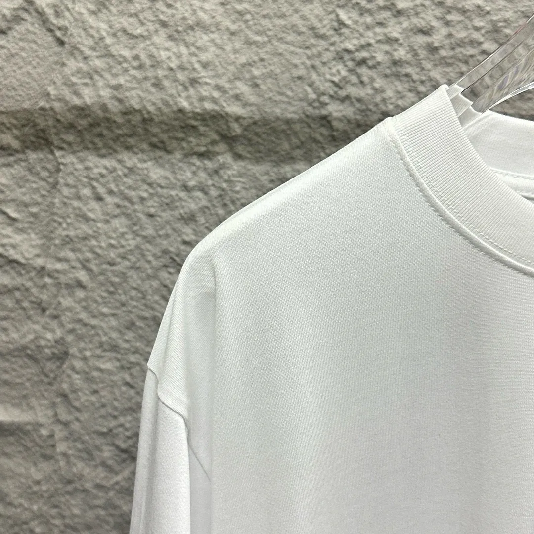 * *alexander 2025 New Arrival Pink wang T Same Style ：Black White Size： S （90-130 ） M （120-150 ） L （140-165 ） XL （160-180 ） XXL （180 ）